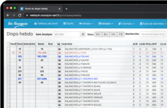 Solution ERP WebQuin à Saint-Omer
